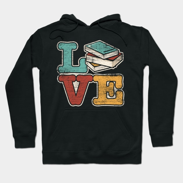 love vintage books Hoodie by ShirtsShirtsndmoreShirts